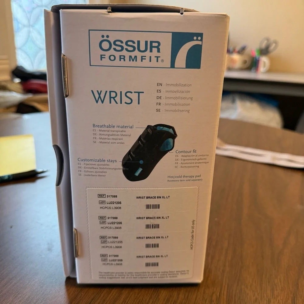Ossur 317073 FormFit Wrist Brace 8